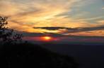 Pôr-do-sol no Shennandoah National Park, na Virginia - Estados Unidos